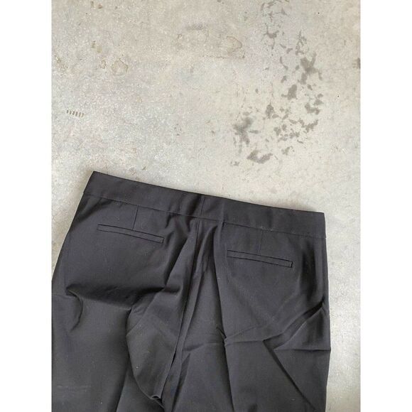 Elie Tahari Pants Black Wool Trouser Dress Pleat Front Size 10 - Picture 7 of 8